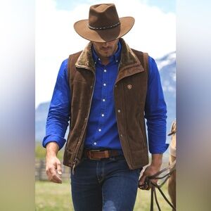 Ariat Blue Casual Button Down Shirt
